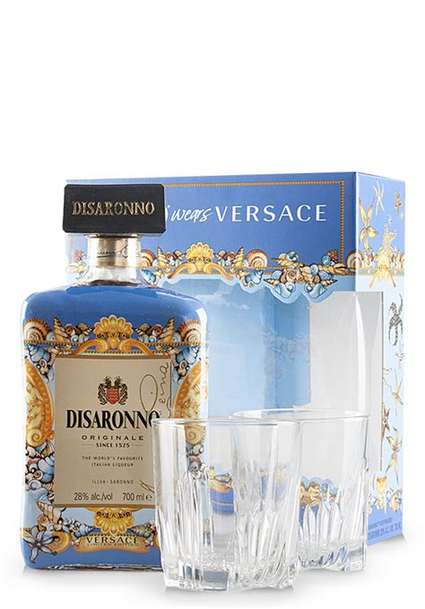 disaronno versace geschenkverpakking 2 glazen|Disaronno Versace Limited Edition Amaretto with Glasses.